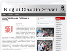 Tablet Screenshot of claudiograssi.org